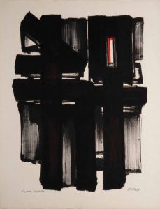 lithographie Pierre Soulages