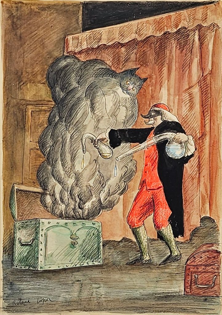 lithographie Roland Topor