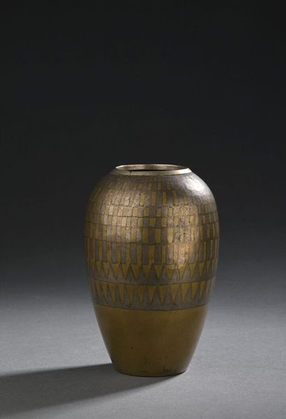 vase Jean Dunand