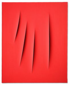 tableau Lucio Fontana