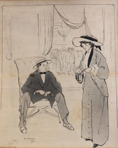 dessin Marcel Duchamp