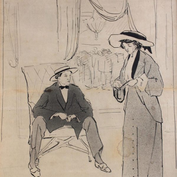dessin Marcel Duchamp