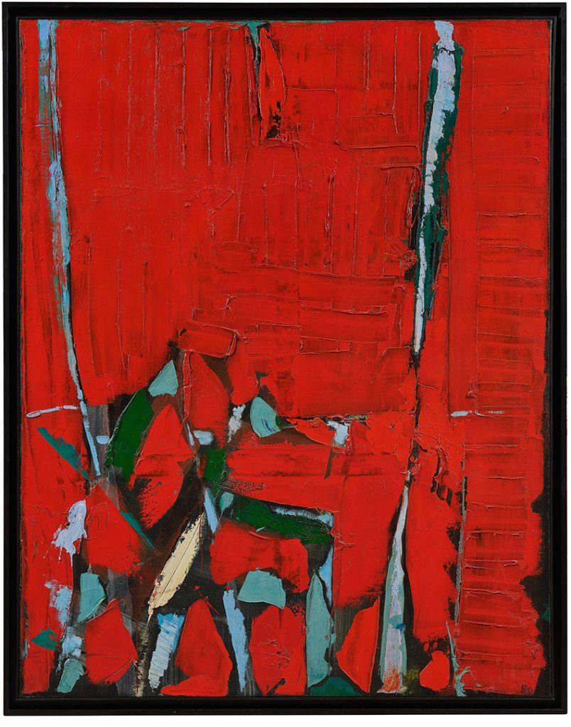 tableau Olivier Debré